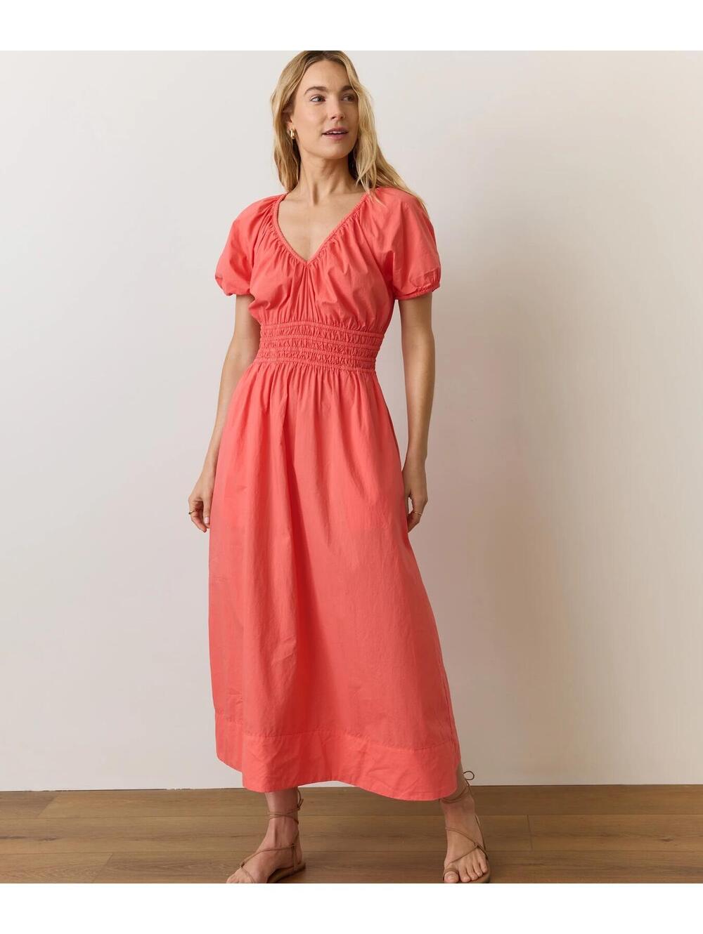Emery Poplin Midi Dress